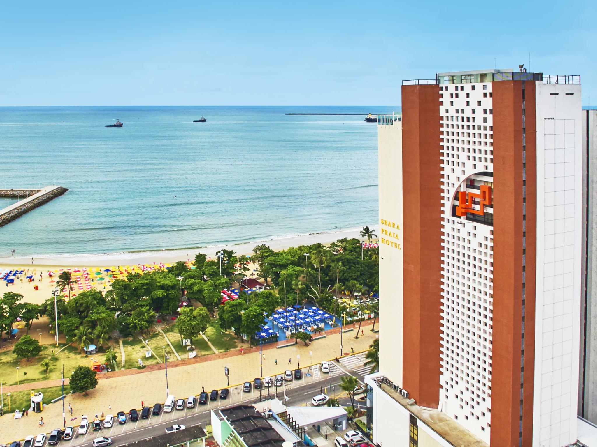 Seara Praia Hotel Fortaleza  Exteriér fotografie The beach of Itapema