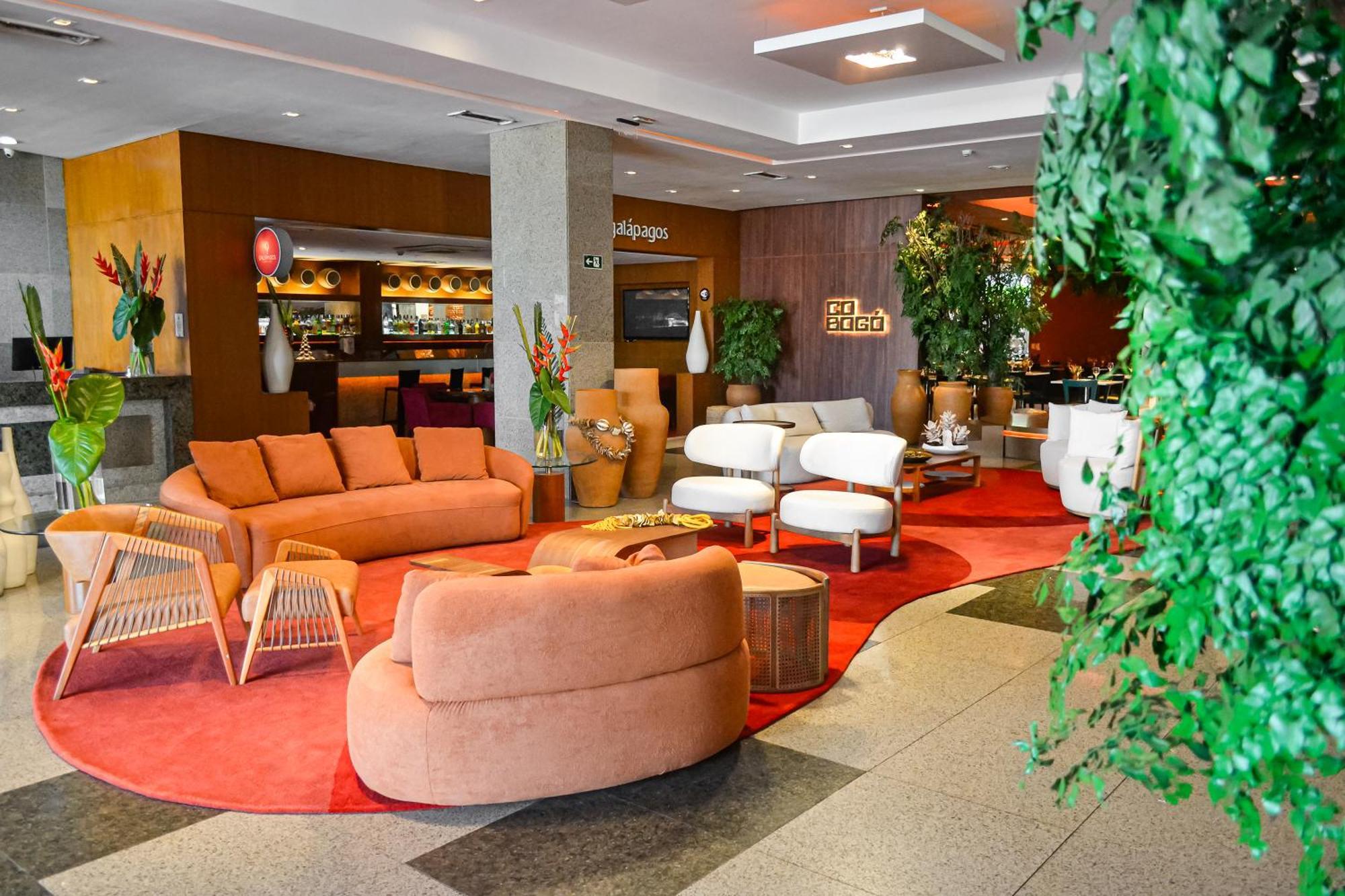 Seara Praia Hotel Fortaleza  Exteriér fotografie Lobby of the hotel