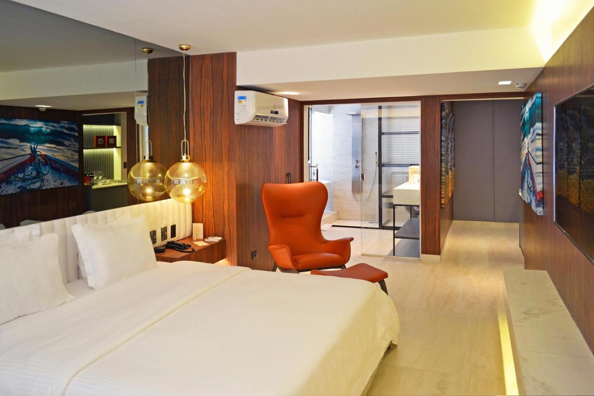 Seara Praia Hotel Fortaleza  Exteriér fotografie A room at the hotel