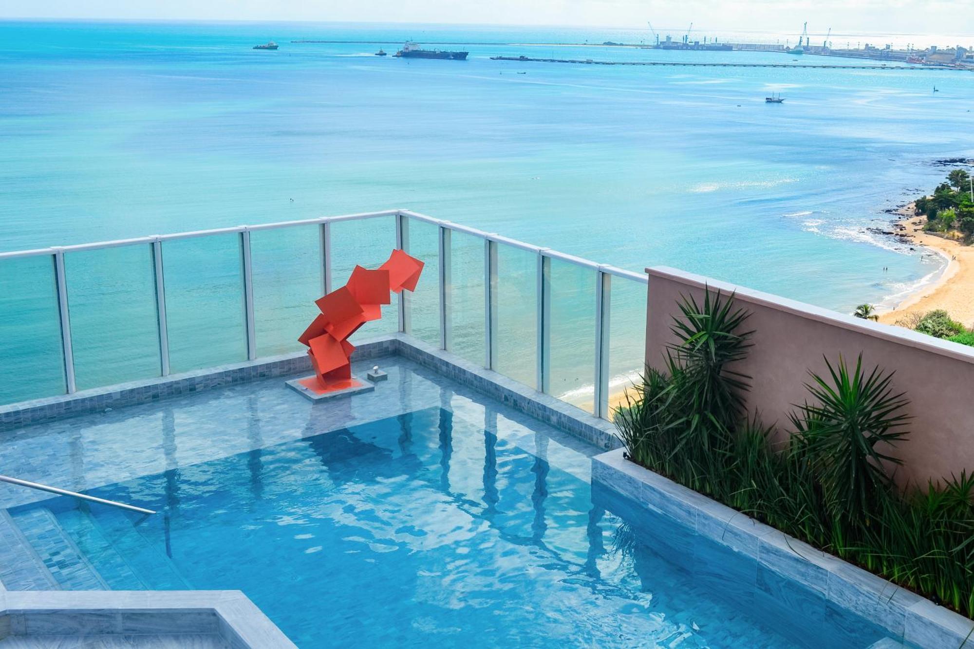 Seara Praia Hotel Fortaleza  Exteriér fotografie The pool at the 101 Ocean