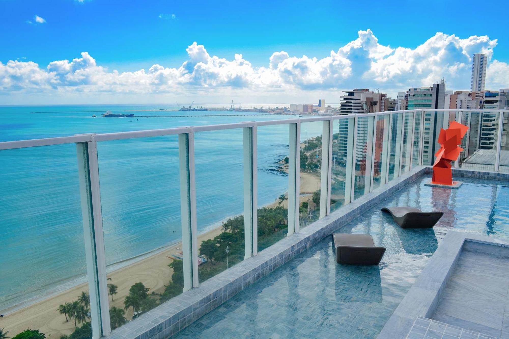 Seara Praia Hotel Fortaleza  Exteriér fotografie Sky Pool