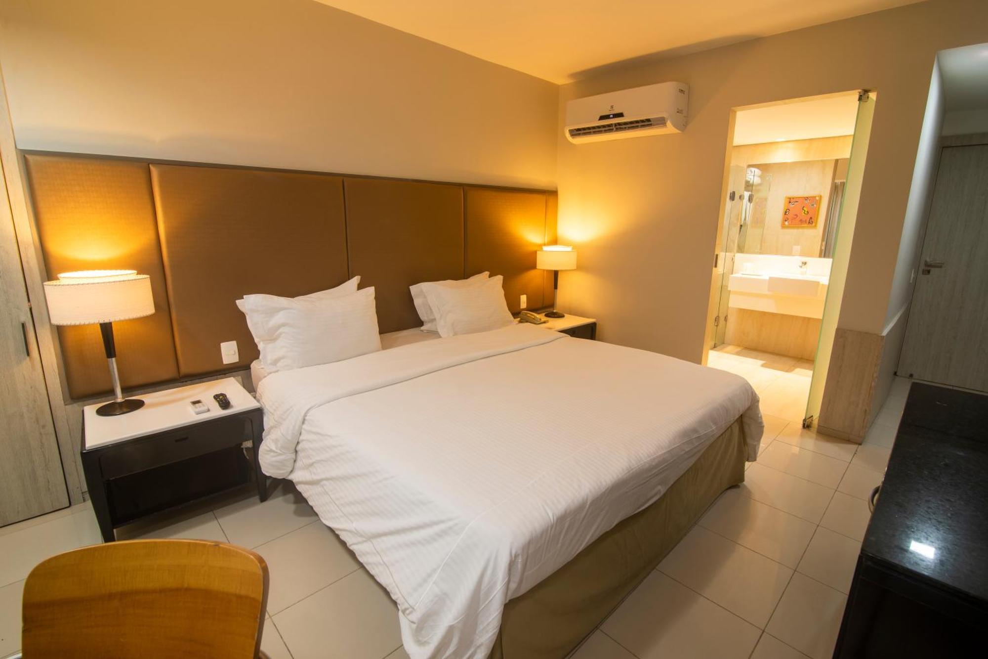 Seara Praia Hotel Fortaleza  Exteriér fotografie A bedroom at the hotel